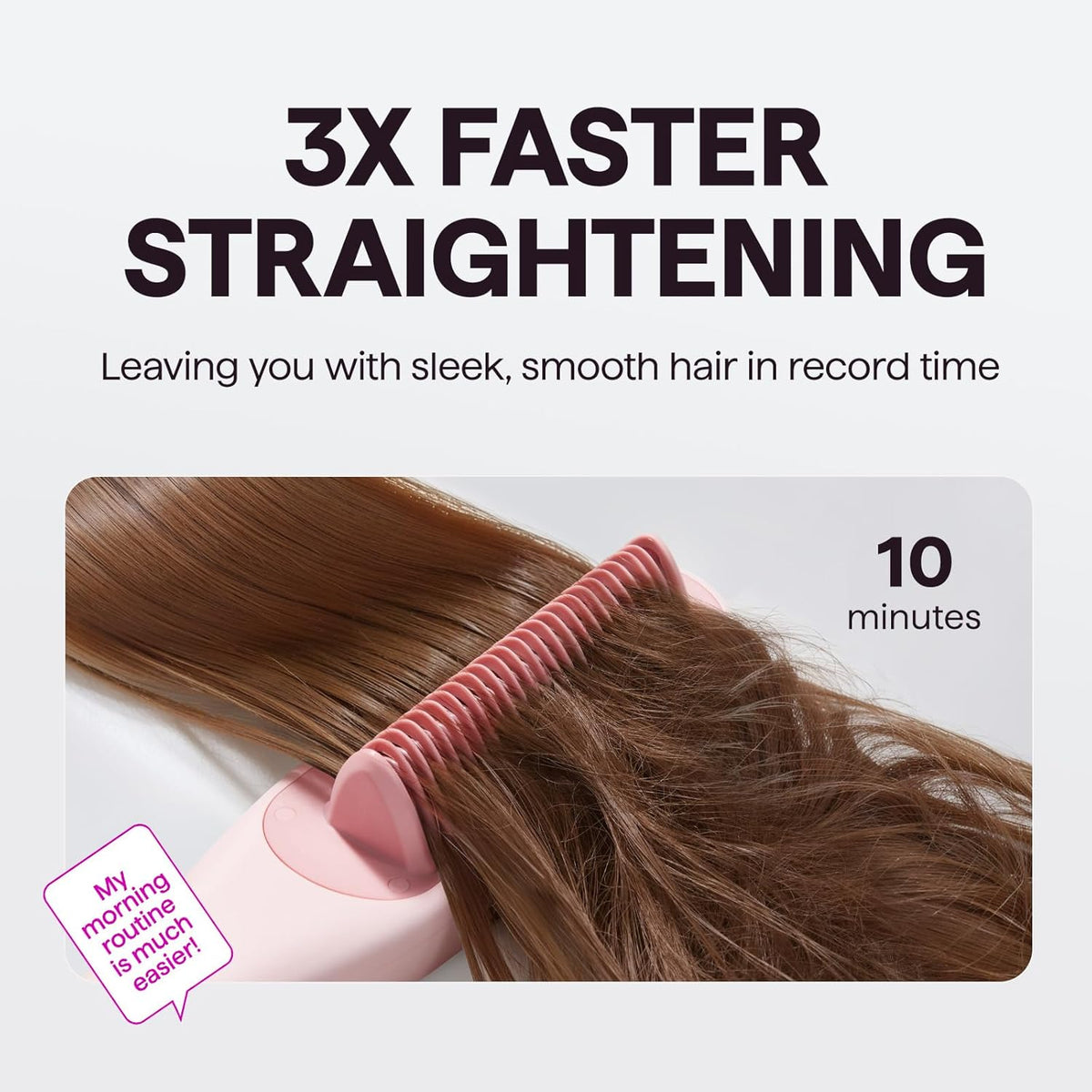Wavytalk Pro Steam Hair Straightener Brush